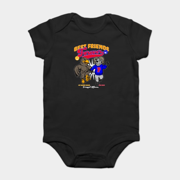 GCT+PSD BFFs FOREVER Baby Bodysuit by rt-shirts